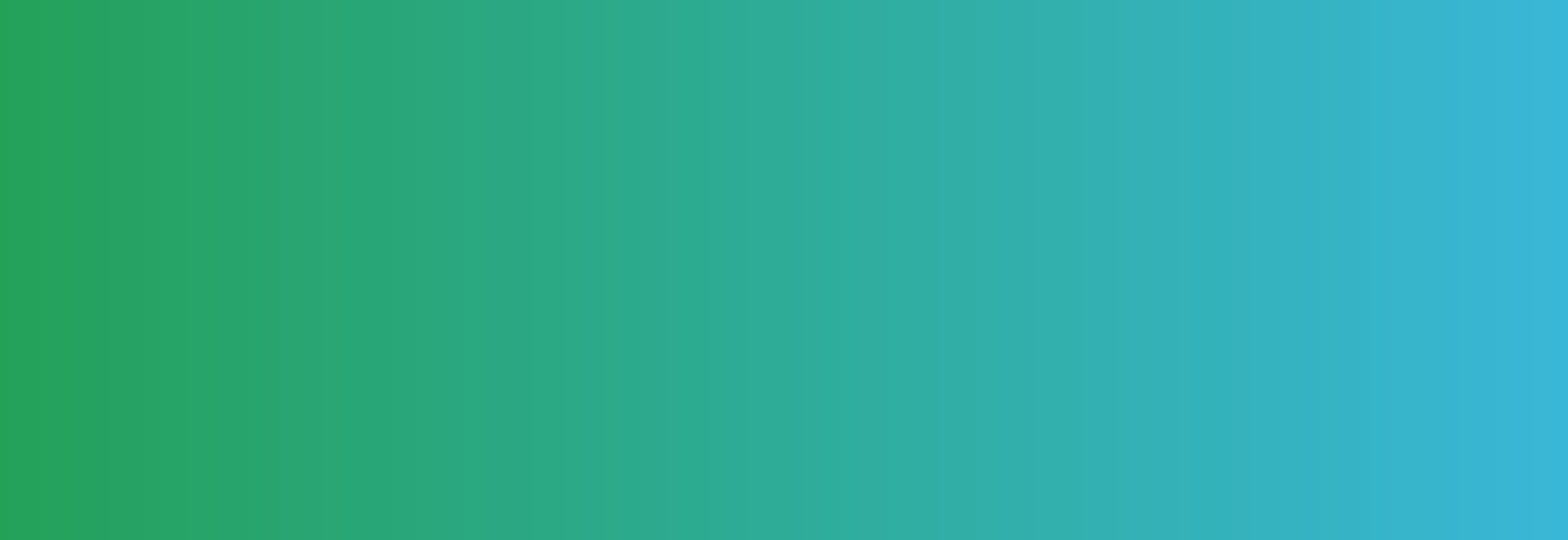 header with green gradient