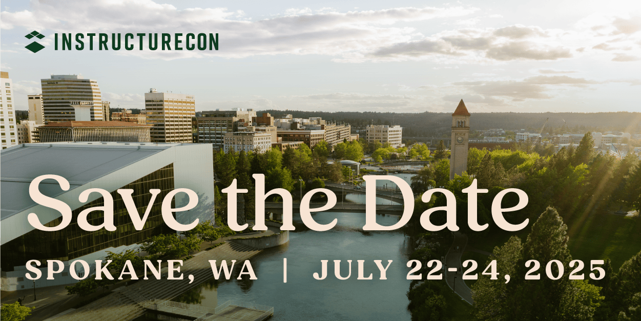 Save the Date InstructureCon 2025 Instructure