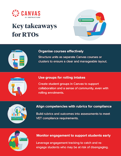 Key takeaways for RTOs