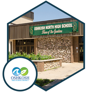 Oshkosh Area School District Case Study Logo