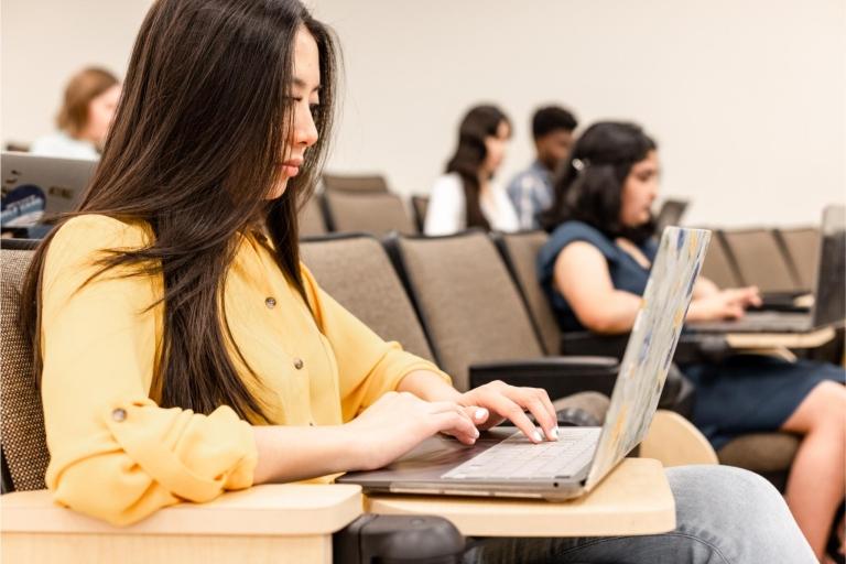 students in lecture