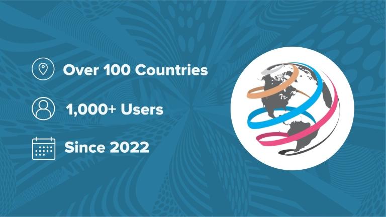 Over 100 Countries, 1,000+ users, since 2022