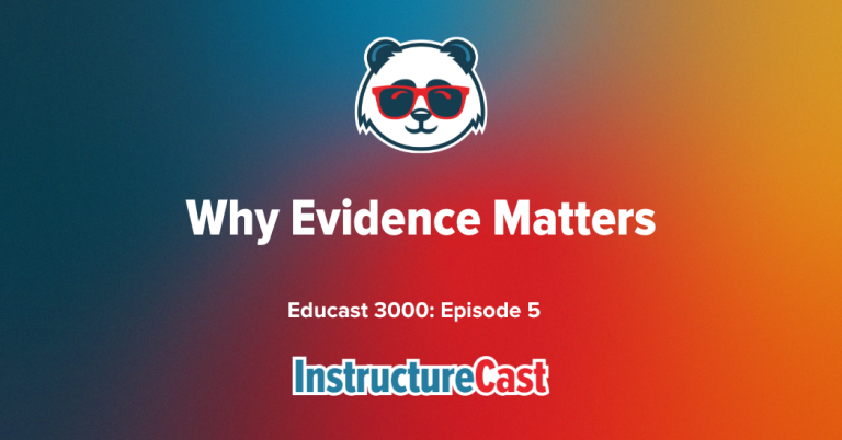 Why Evidence Matters