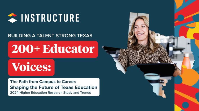 BUILDING A TALENT STRONG TEXAS 200+ Educator Voices: The Path from Campus to Career: Shaping the Future of Texas Education 2024 Higher Education Research Study and Trends