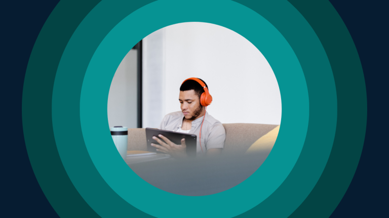 A student using IgniteAI