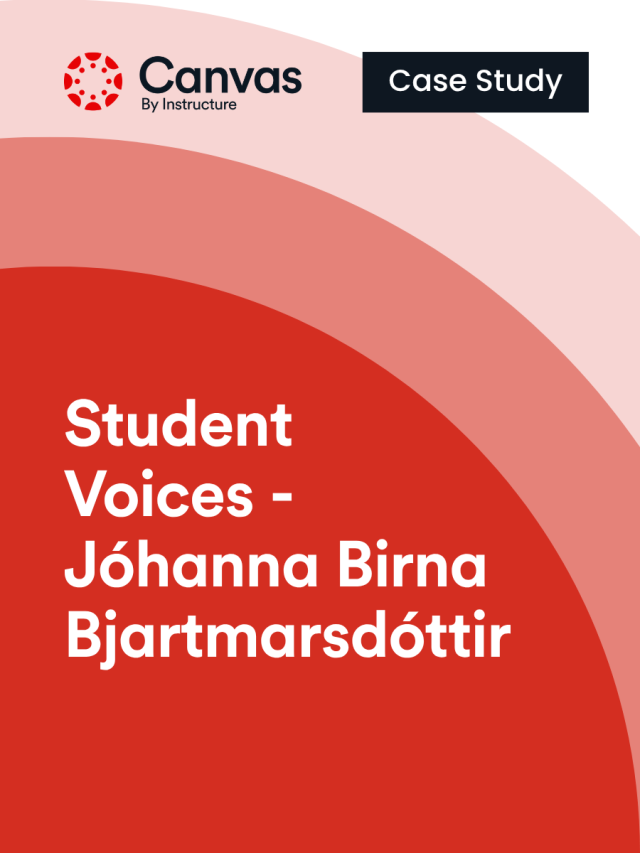 Student Voices - Jóhanna Birna Bjartmarsdóttir